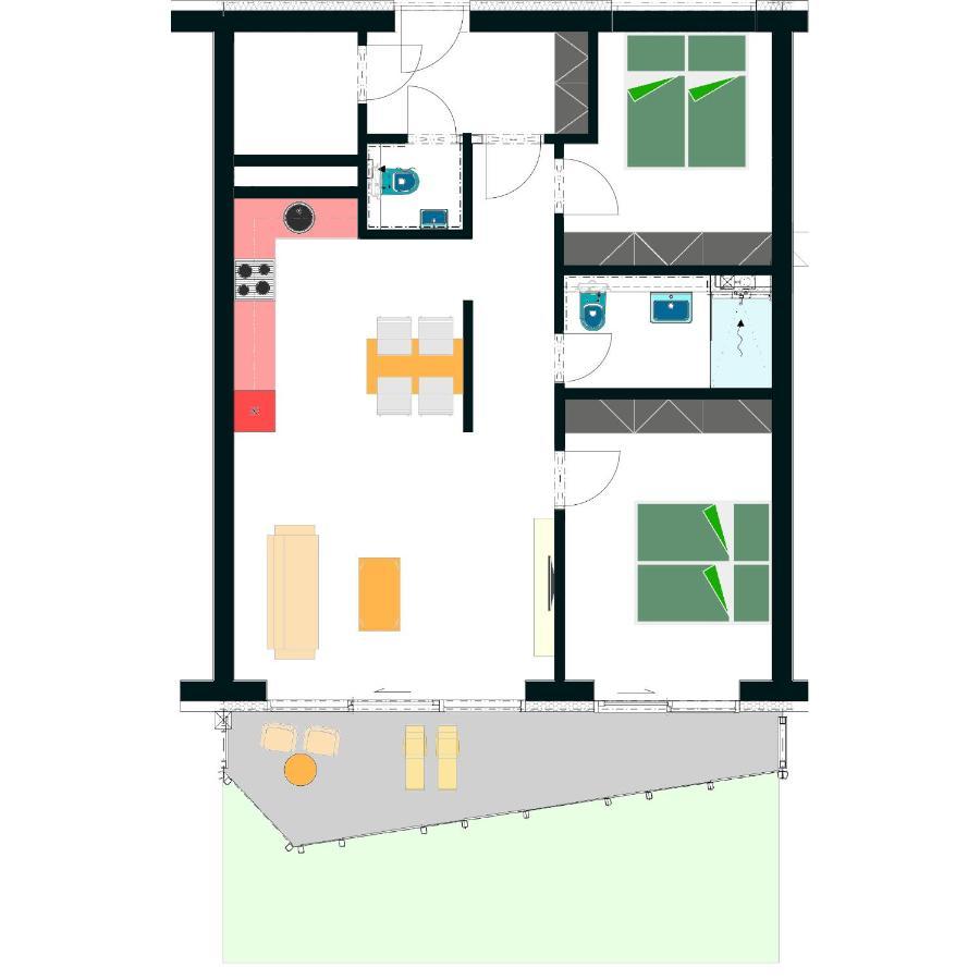 Jbx Resort Apartments Lipno Lipno nad Vltavou Ngoại thất bức ảnh